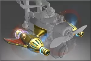 Скачать скин Golden Atomic Ray Thrusters Prem мод для Dota 2 на Gyrocopter - DOTA 2 ГЕРОИ